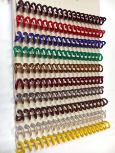coil plastic binding